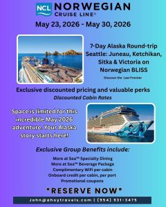 Norwegian Bliss Alaska Group 7-Day Alaska Round-trip